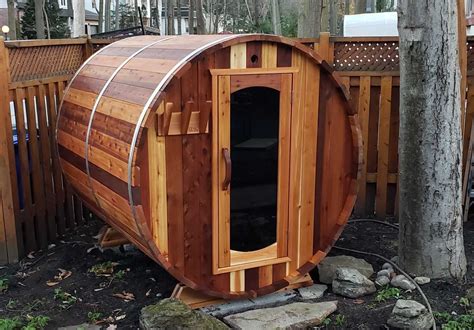 Cedar Barrel Sauna Plans