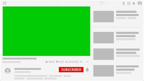 Top 10 Subscribe Green Screen Green Screen Video For Youtube Youtube