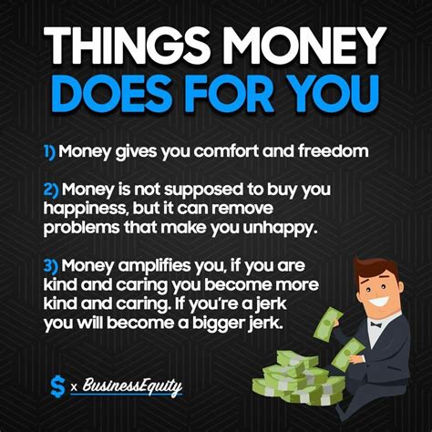 Things Money Does For You In 2021 Money Management Advice Positive