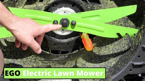 How To Change A Blade On Lawn Mower Replacing A Multi Blade On Ego