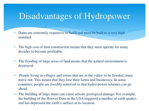 0 Result Images Of Advantages And Disadvantages Of Hydropower Png