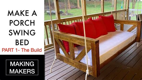 Make A Porch Swing Bed Twin Mattress Edition Youtube