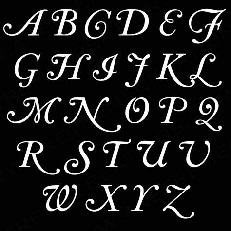 Tracing Letter Font Style