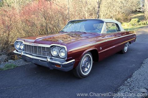 1964 Chevrolet Impala Ss 409 Convertible Restored See Video Classic