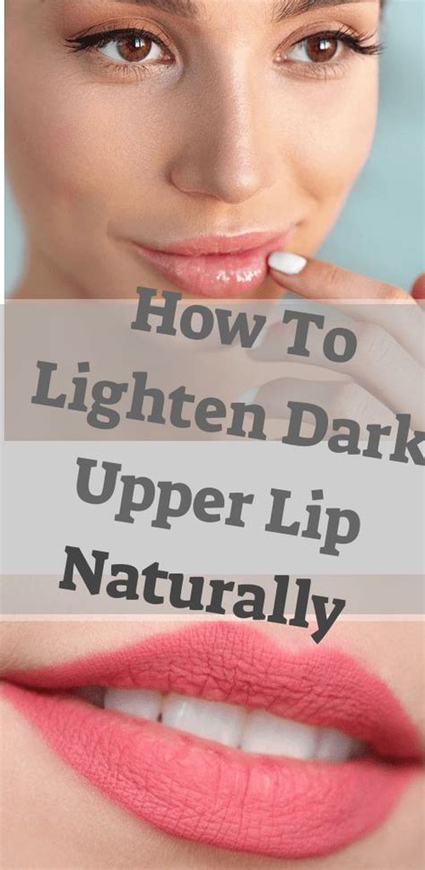 How To Lighten Dark Upper Lip Naturally Those Dark Upper Lips Can Be