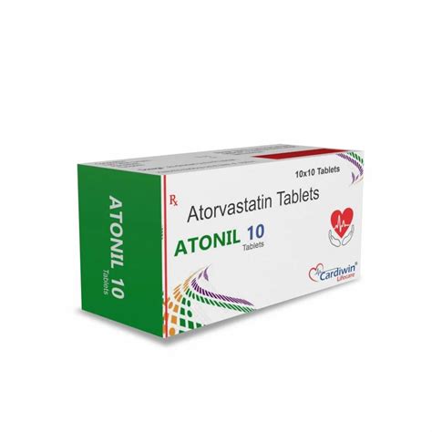 Atorvastatin Tablets 10 Mg At Rs 490box In Panchkula Id 2851831893591