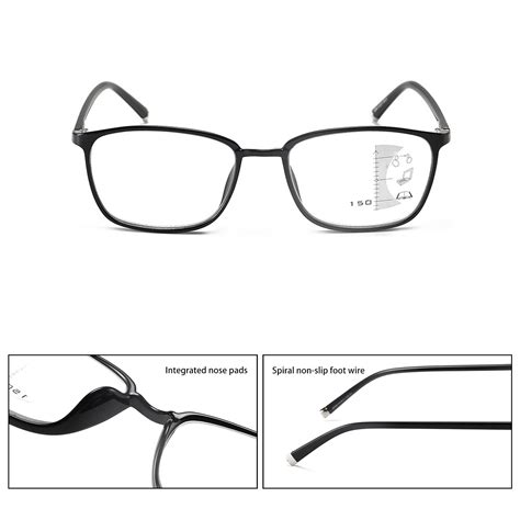progressive reading glasses 1 0 4 0 multifocal varifocal lens tr90 full frame ebay
