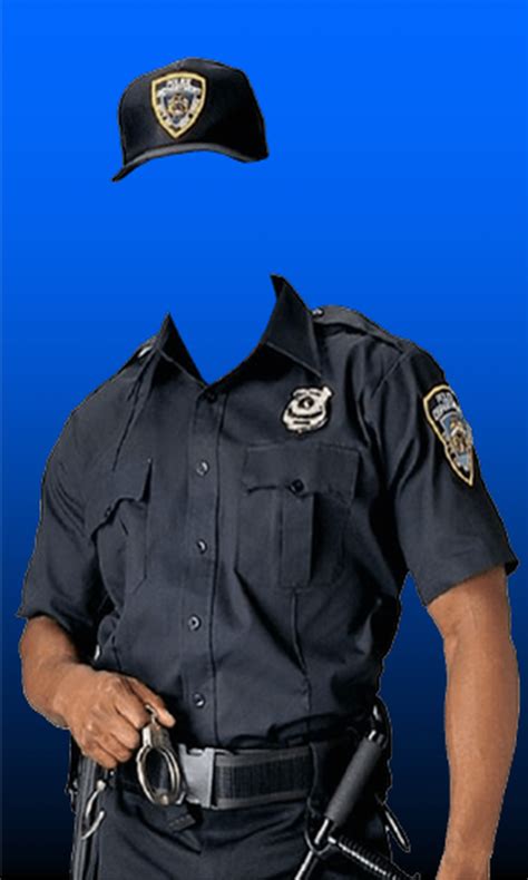 Police Suit Photo Frame Makerukappstore For Android