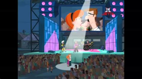Phineas And Ferb Love Handel You Snuck Your Way Right Into My Heart Español Hd Youtube