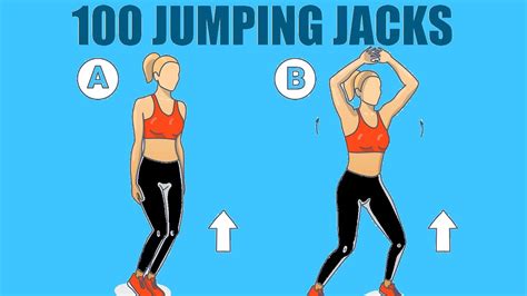 Also, it takes about 2 minutes to knock out 100 reps. 100 Jumping Jacks Workout (BURN Calories Fast!) - YouTube