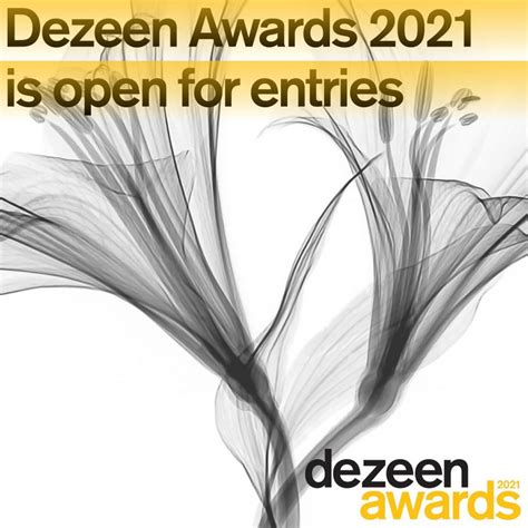 Dezeen Awards 2021 Is Open For Entries 【free Download Architectural