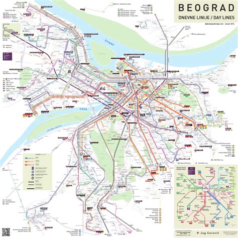 Beograd Gradski Prevoz Detaljna Mapa