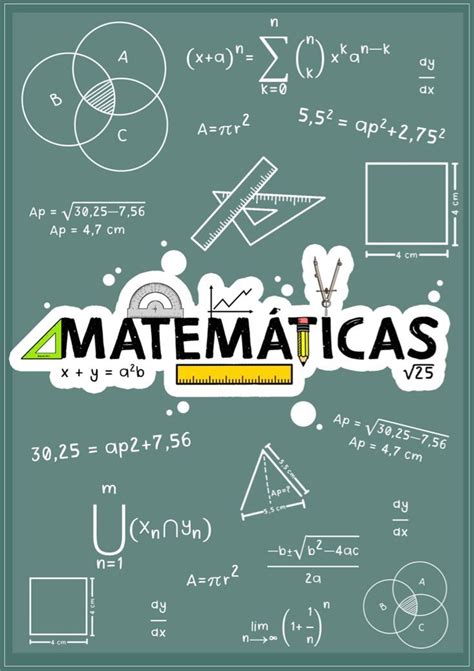 Portada Matematica Matemáticas Para Secundaria Portadas De
