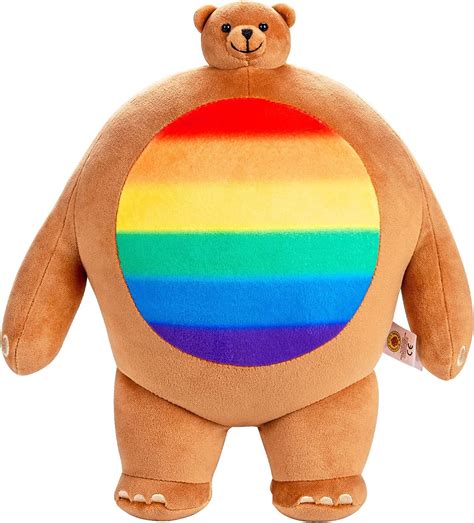 Tiny Headed Kingdom Pride Pip Teddy Bear Super Soft Durable Teddy