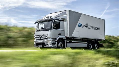 Weltpremiere Eactros Das Bietet Daimlers Elektrischer Lkw