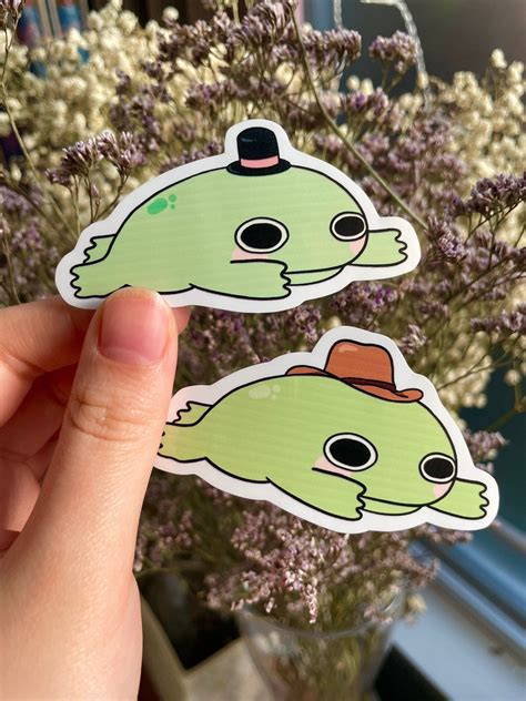 Fancy Frogs Wearing Hats Top Hat Frog Country Cowboy Hat Frog Yee