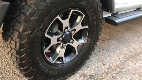 Rubicon Wheels 33” Tires On A Stock Jeep Wrangler Sport S Youtube