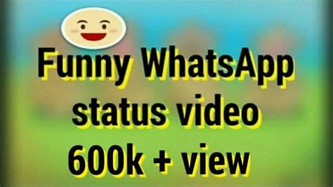 When whatsapp was first released in 2009, status was one of the most intriguing features. WhatsApp status video | It is Very Funny status video ...