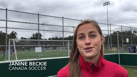 Official page of canadian footballer janine beckie. Janine Beckie - YouTube