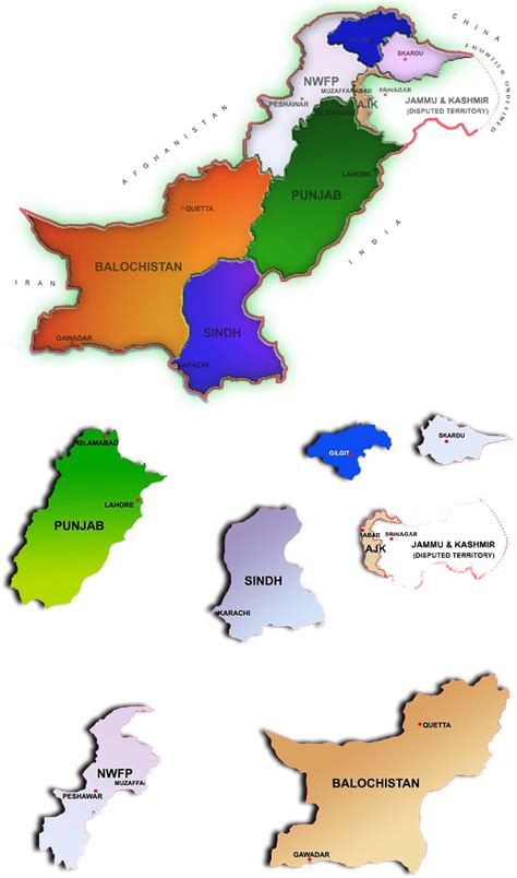 Map Of Pakistan Png
