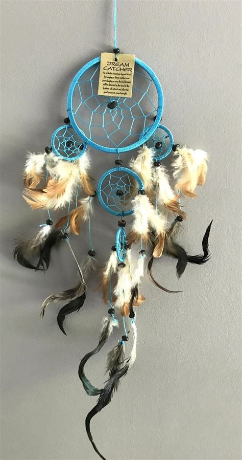 Native American Dreamcatcher Authentic Dream Catcher Boho Etsy