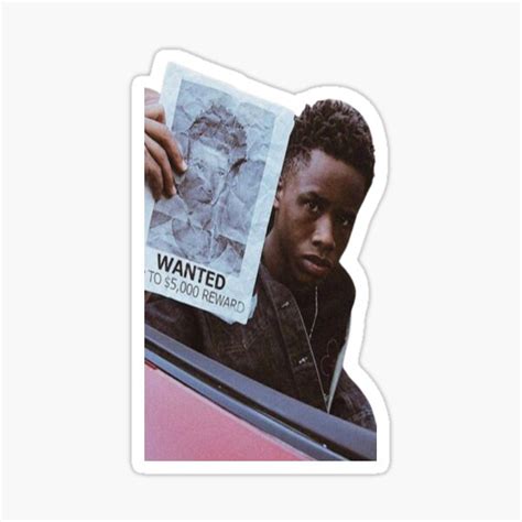 Tay K Wanted Sticker For Sale By 2022vision Redbubble