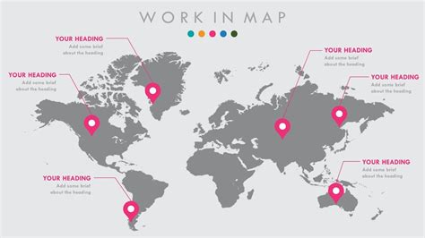 Interactive World Map For Powerpoint Map