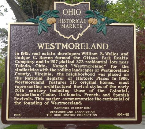 Side A Westmoreland In 1915 Real Estate Developers William B Welles