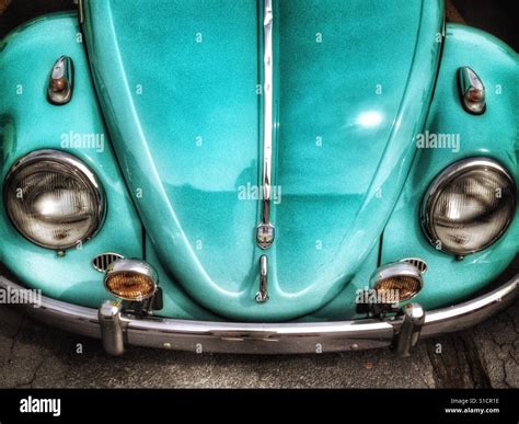 Vintage Volkswagen Beetle Stock Photo Alamy