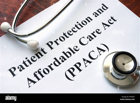 Words Patient Protection And Affordable Care Act Ppaca Written On A