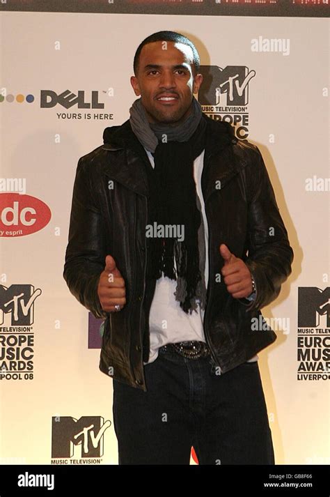 Mtv Europe Music Video Awards Liverpool Craig David Arrives For The
