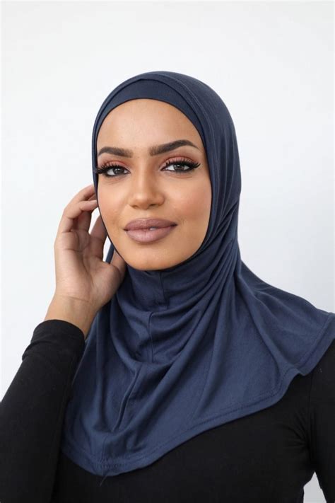 al amira 2 piece hijab navy blue um anas islamic clothing hijabs abaya s kaftans