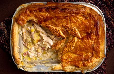 Chicken And Leek Pie British Recipes GoodTo