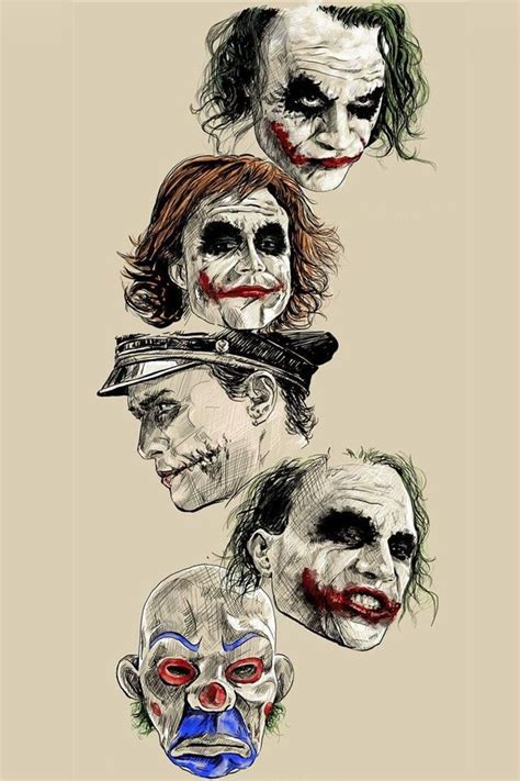 Jokers Faces Drawing At Getdrawings Free Download