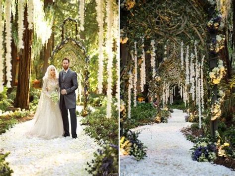 Enchanted Forest Style Wedding Real Wedding Inspiration