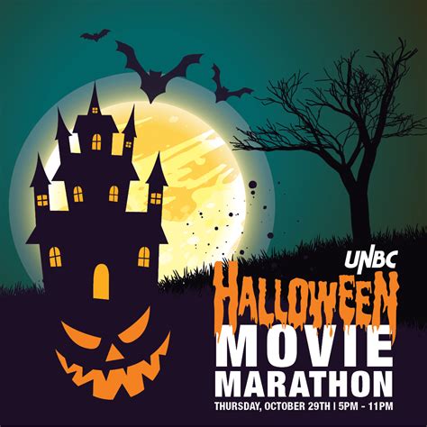 Halloween Movie Marathon University Of Northern British Columbia