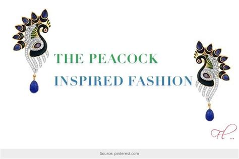 the peacock inspired fashion