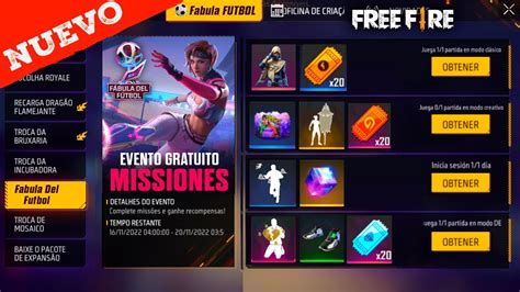 Ya Salio Evento Para Reclamar Recompensas En Free Fire Por Mundial De