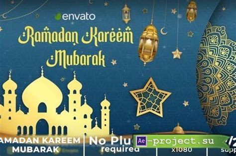 Videohive Ramadan Kareem Intro Eid Mubarak 43541522 Project