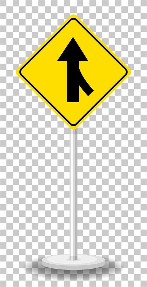 Yellow Traffic Warning Sign 1522135 Vector Art At Vecteezy