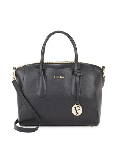 Furla Tessa Leather Satchel Handbags