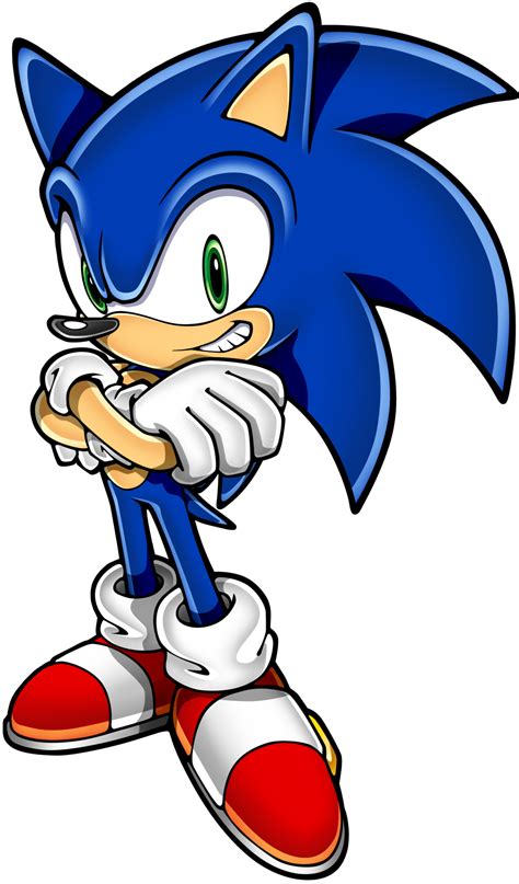 Sonic Hedgehog Debout Png Transparents Stickpng