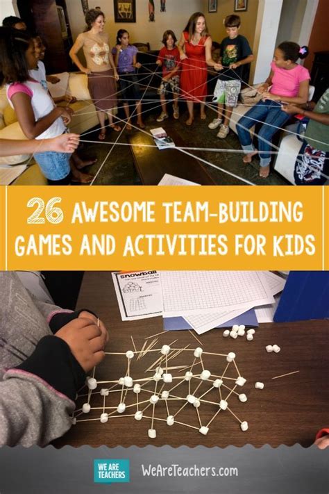 26 Awesome Team Building Games And Activities For Kids Team Building