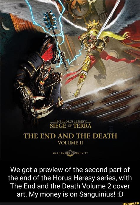 Tim Horus Heresy Siege Of Terra The End And The Death Volume Ii