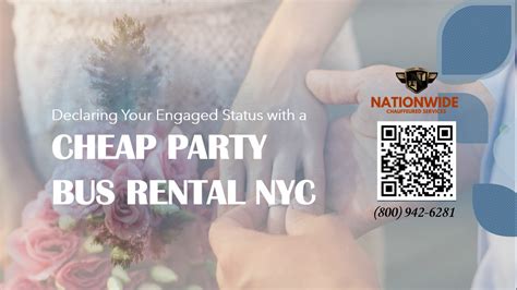 Declaring Your Engaged Status With A Cheap Party Bus Rental Nyc