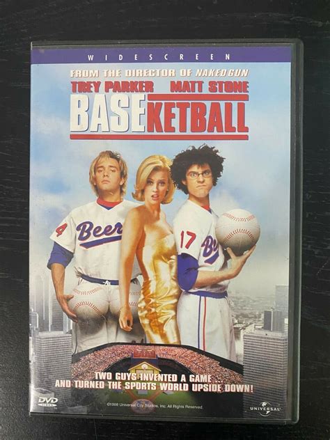 Baseketball DVD 1998 Widescreen Collectors Edition Tested