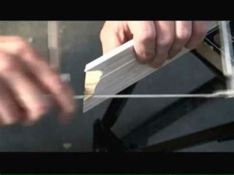 3 nail the chair rail in place using 6d or 8d nails. How to Cope Chair Rail Video - YouTube