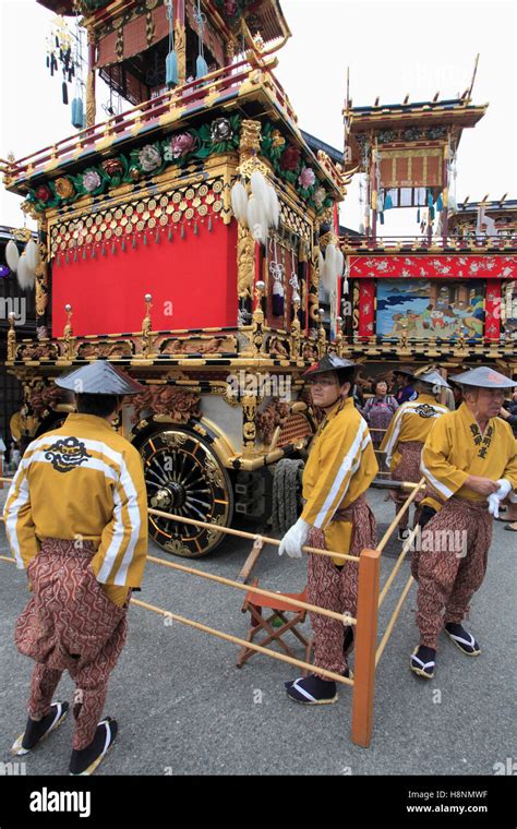 Japan U Takayama Festival Floats Yatai People Stock Photo Alamy