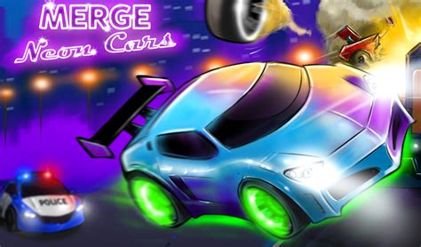 Merge Neon Car Noxgames