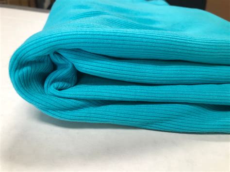 Rib Knit Fabric Lemon Yellow 2x1 Ribbing 60 Inches By 2 Etsy